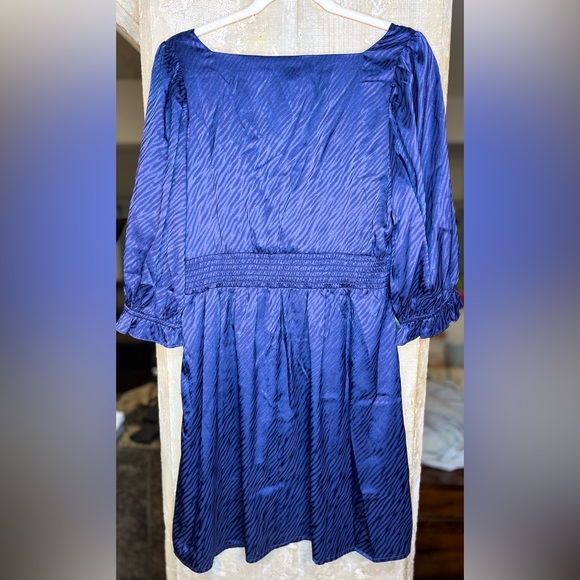 NWT - Collective Concepts Zebra Jacquard Minidress Size Large - Picture 4 of 6